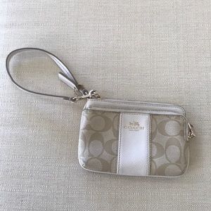 Genuine Coach wristlet